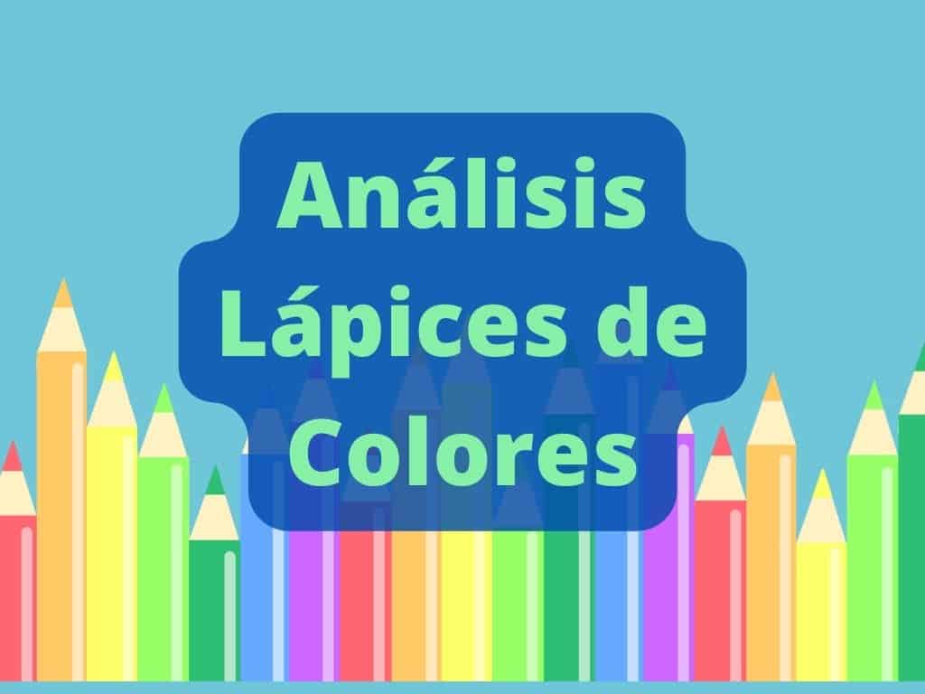 analisis de lapices de colores